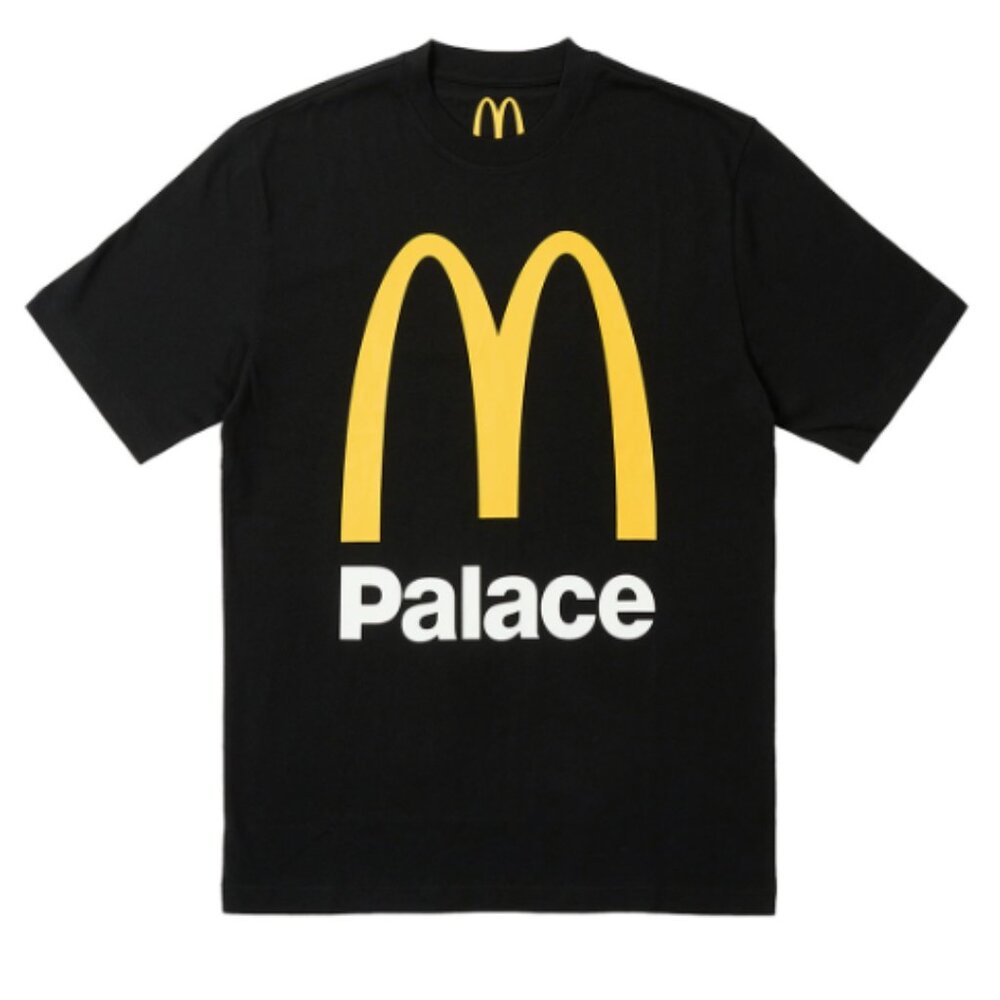 Authentic (2) PALACE McDONALD'S Logo Skateboard Shirt Men’s